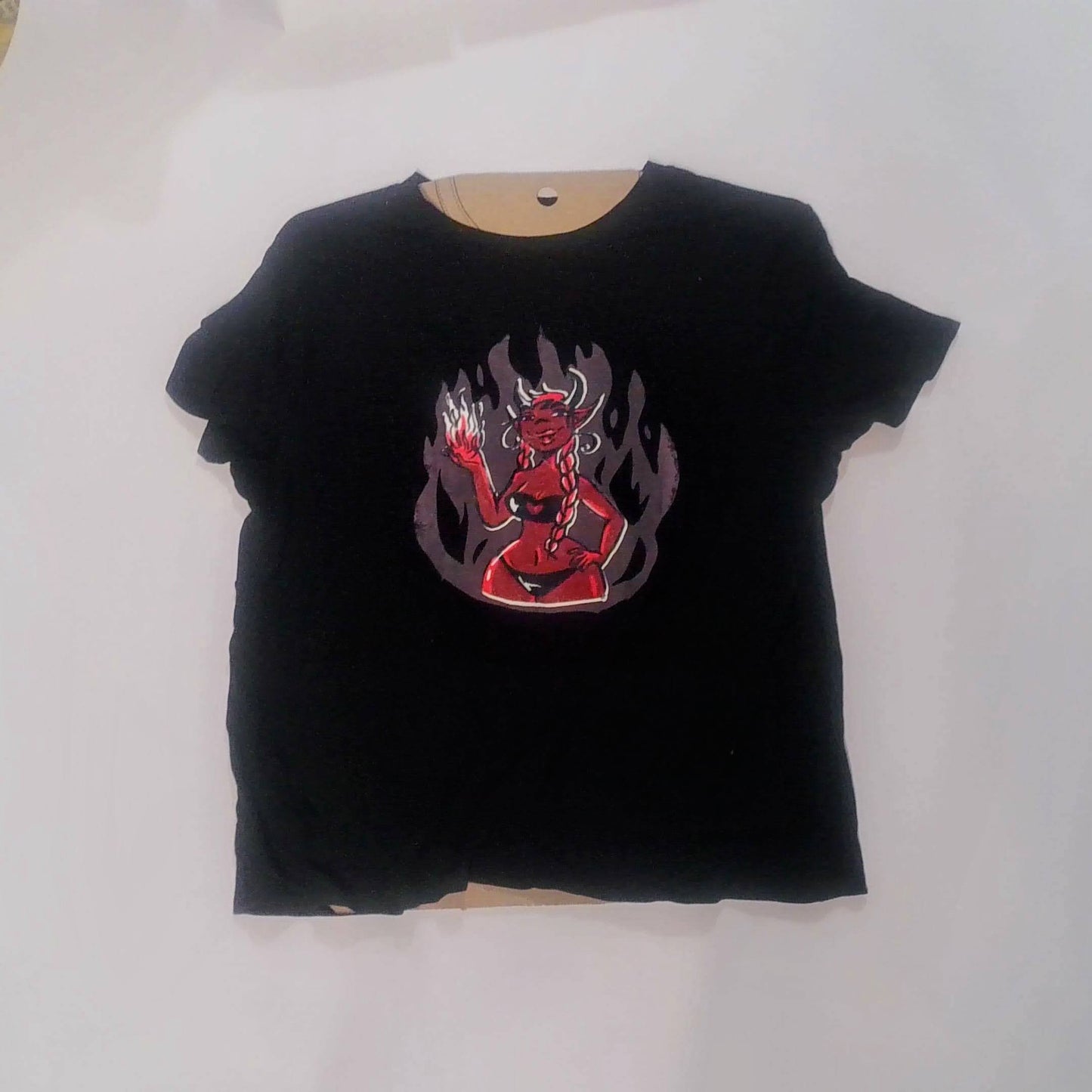 Camisa súcubo del fuego del infierno