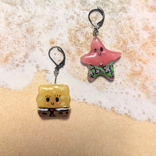Spongebob Earrings - BreeBunny
