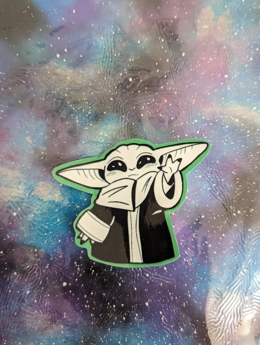 Grogu Star Wars Sticker - BreeBunny